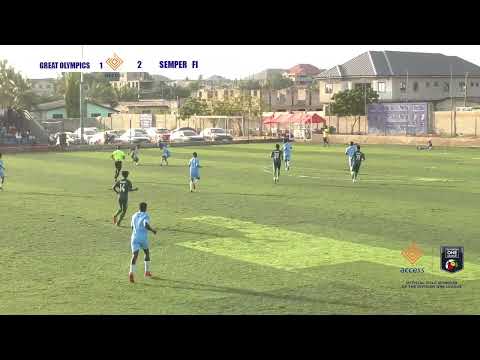 GREAT OLYMPICS 1 : 2 SEMPER FI - 2025/26 ACCESS BANK DIVISION ONE LEAGUE // HIGHLIGHT