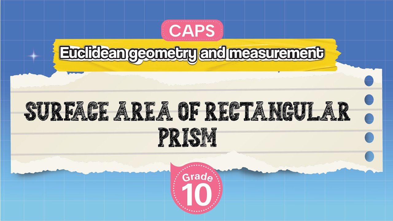 [GRADE 10] Surface Area of Rectangular Prism