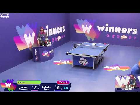 WINners CUP table 2  28.10 Liman Aleksandr - Rudenko Ivan  22:15