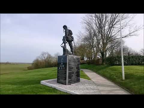 sainte mère église la fière survol en drone