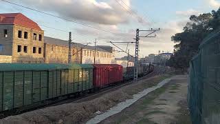 Электровоз ВЛ10У-1031 с товарняком
