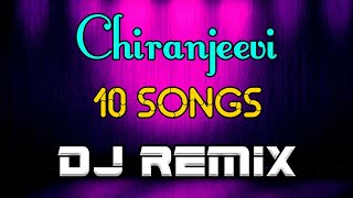 Chiranjeevi Top 10 Songs Dj Remix | 2021 Telugu Dj Songs | Roadshow Dj Songs