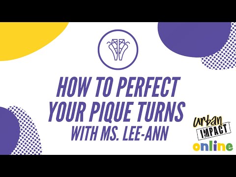 How To Perfect Your Pique Turns -- With Ms. Lee-Ann