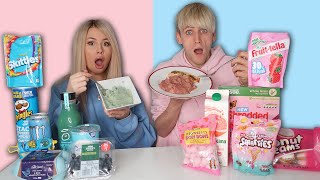 Eating Only ONE Colour of Food for 24 Hours - Couples Edition