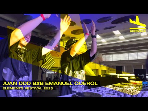 Juan DDD B2B Emanuel Querol @ Elements Festival (Sky Center Medellín 2023) Techno Mix