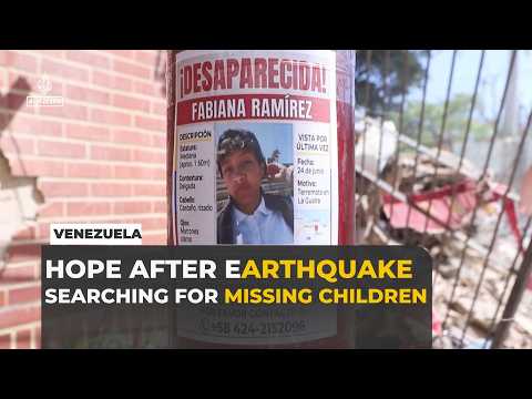 Venezuela earthquake aftermath: Families search for missing children in La Guaira