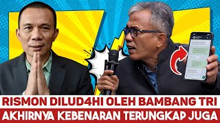 Download lagu MAMPHUSSS.! DETIK² RISMON DILUD4HI OLEH BAMBANG TRI, AKHIRNYA AIBNYA SATU PERSATU VIRAL KEPUBLIK mp3