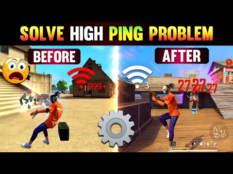 How To Solve 999+ Network Problem Free Fire 😱 || How To Fix High Ping Problem || 999+ Ping Problem