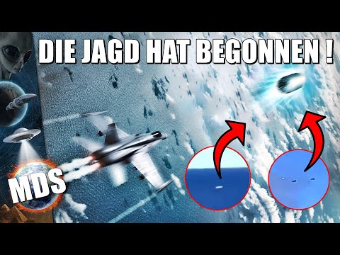 They're starting to hunt YOU! New UFO video from fighter jet pilot shows him hunting for unknown ...