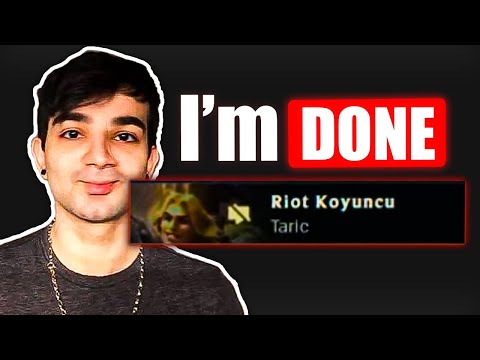 Tarzaned Getting Trolled vs a Rioter - The game that made him quit League