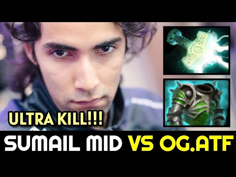 SUMAIL Mid vs ATF with his New Favourite Hero Dota 2