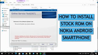 HOW TO INSTALL STOCK ROM ON NOKIA