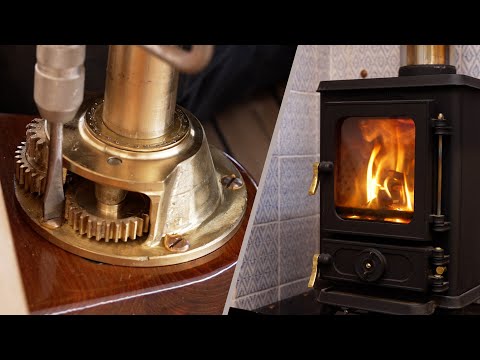 Tally Ho - Winches on deck / Woodburner below