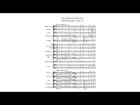 Rimsky-Korsakov: Scheherazade, Op. 35 (with Score)