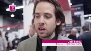 Video thumbnail for NAMM 2013: Tascam US322 & US366 by Bax-shop | Bax Music Goes