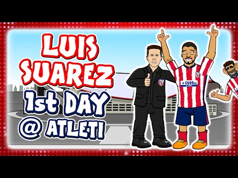 🔴LUIS SUAREZ 1st DAY AT ATLETICO MADRID!🔴