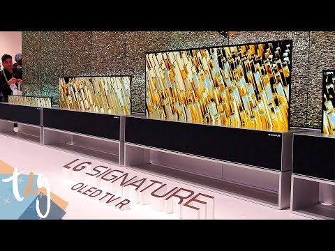 La TV ENROLLABLE de LG (DESAPARECE)