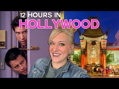 12 Hours In L.A. To Do As MUCH As Possible: Warner Brothers Tour, In N Out, Walk Of Fame, Universal