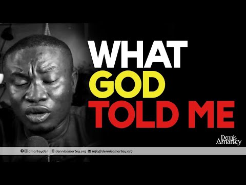 What God Told Me on 5th August 2023