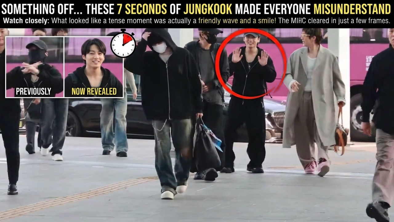 SOMETHING OFF… These 7 Seconds of Jungkook Made Everyone Misunderstand 😳🔥