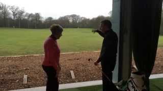 preview picture of video 'Behind the scenes of a Lady Golfer club fitting at Ping Europe HQ'