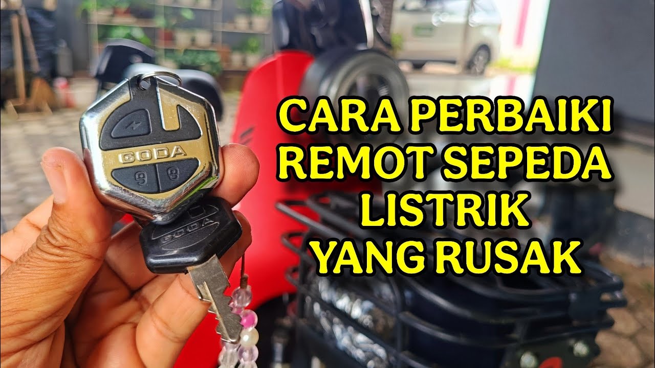 Gak Perlu Ke Bengkel! Begini Cara Perbaiki Remote Sepeda Listrik Yang Tidak Berfungsi 