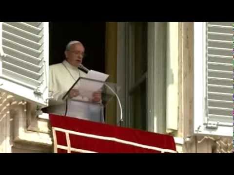 Papa francisco Ángelus 8 de  septiembre  de 2013