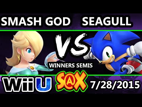 S@X 108 - VGz | Smash God (Rosalina, Kirby) Vs. NS | Seagull (Sonic) SSB4 WS - Smash wii U - Smash 4