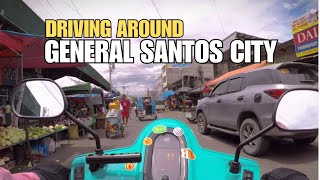 Driving around the downtown of Gensan I Solo Ride I Yamaha Fazzio 125
