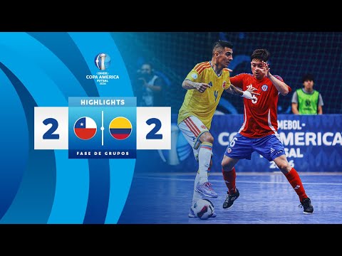 CHILE 2 - 2 COLOMBIA| HIGHLIGHTS | CONMEBOL COPA AMÉRICA FUTSAL 2026™