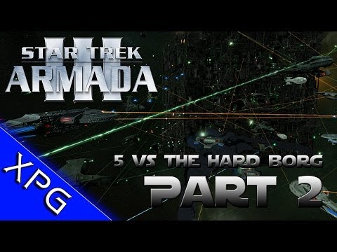 Lets Play... Star Trek Armada 3 (5 Players vs Borg) Part 2 (Sins of a Solar Empire Total Conversion)