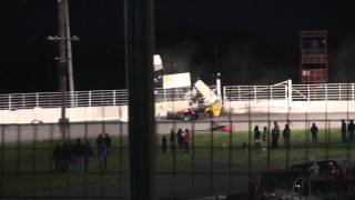 preview picture of video 'May 2013 RECAP Jimmy Shampine Memorial 75 Oswego Speedway'