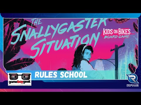 How to Play The Snallygaster Situation: Kids on Bikes Board Game (Rules School)