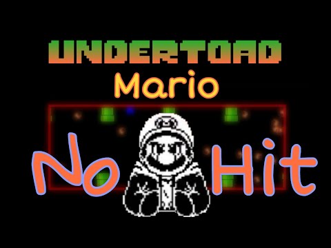No Hit UnderToad - Mario Fight (Revofugal) |Undertale Fan-Game|