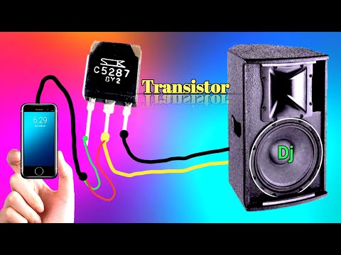 how to make transistor amplifier using C5287  transistor