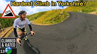 25% Hill Climb vs 90kg Cyclist – Park Rash, Yorkshire Dales