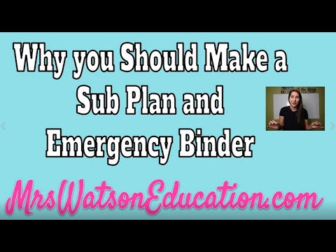 Revolutionize Your Lessons With Emergency Printables