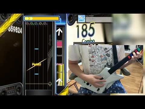 [GITADORA PC] El Dorado (Guitar Extreme) with Guitar Hero Controller.