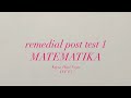 REMEDIAL POST TEST 1 MTK KEYZA PUTRI NAYA XI F E1