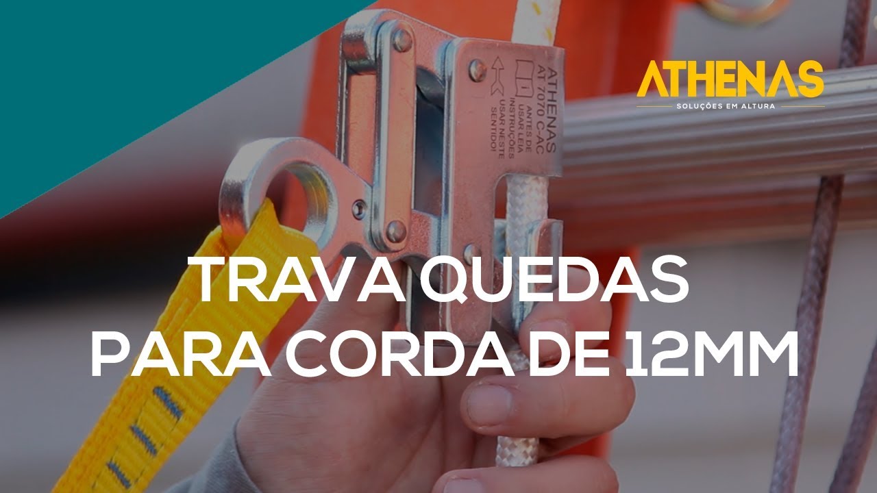 Trava quedas para cordas de 12mm | Athenas