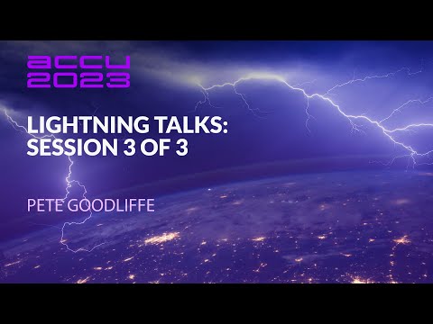 ACCU Lightning Talks: Omnibus Session 3 - ACCU 2023