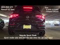 MK8 Volkswagen GTI Secret Sport Mode Demonstration