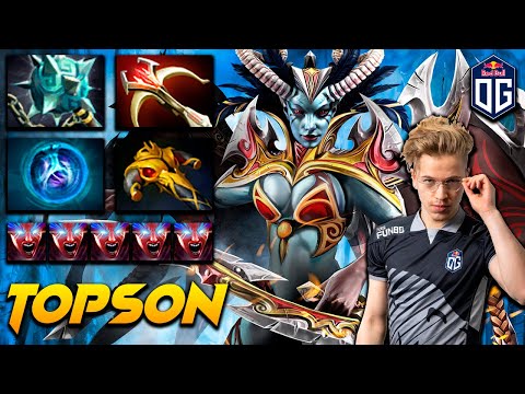 OG.Topson Queen of Pain - Dota 2 Pro Gameplay [Watch & Learn]
