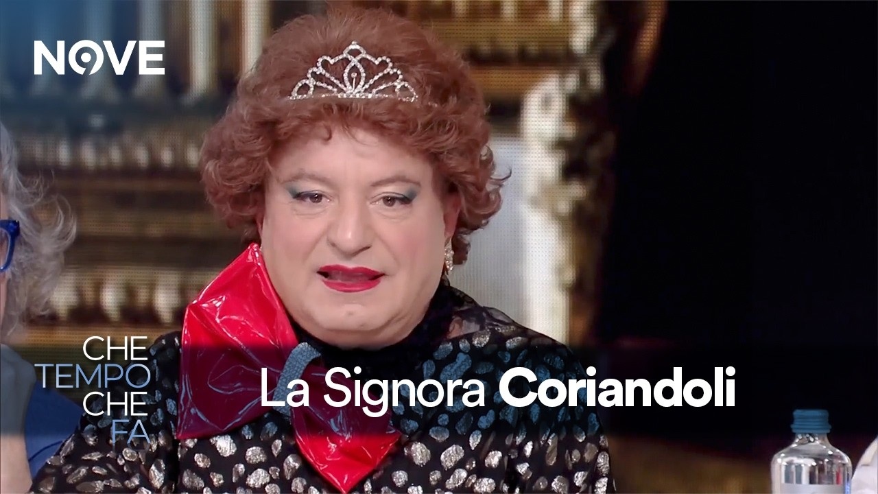 La Signora Coriandoli: "L'amore per sempre è come fare 2 ergastoli" | Che tempo che fa