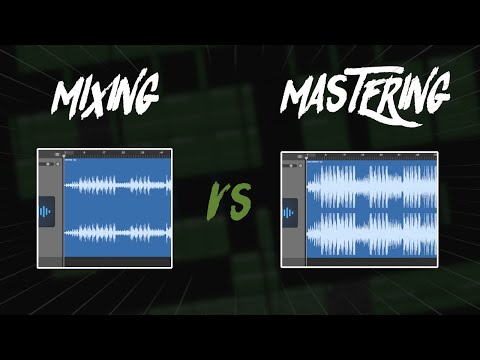 MIXING VS MASTERING - What's the difference?! 🔈
