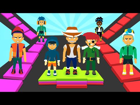 Stack Color Cube - Blocks Run video thumbnail