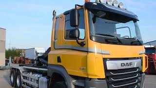 DAF CF 480 +Hooklift emelőhorgos teheraut&oacute; | K&eacute;p 4 - Autoline