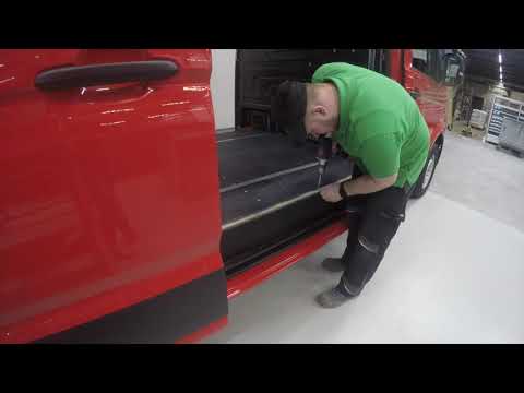 VW Crafter Ausbau mit bott vario3 im Zeitraffer