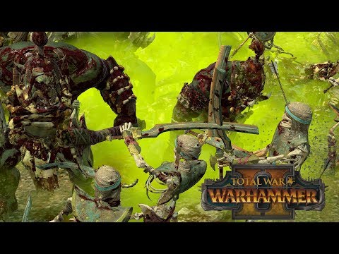 The Worst Light Cavalry - Tomb Kings vs Greenskins // Total War: Warhammer II Online Battle