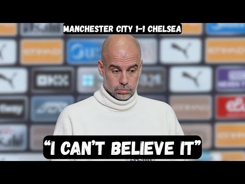 Pep Guardiola ANGRY after EMBARRASSING draw - Post Match Interview - Manchester City 1-1 Chelsea